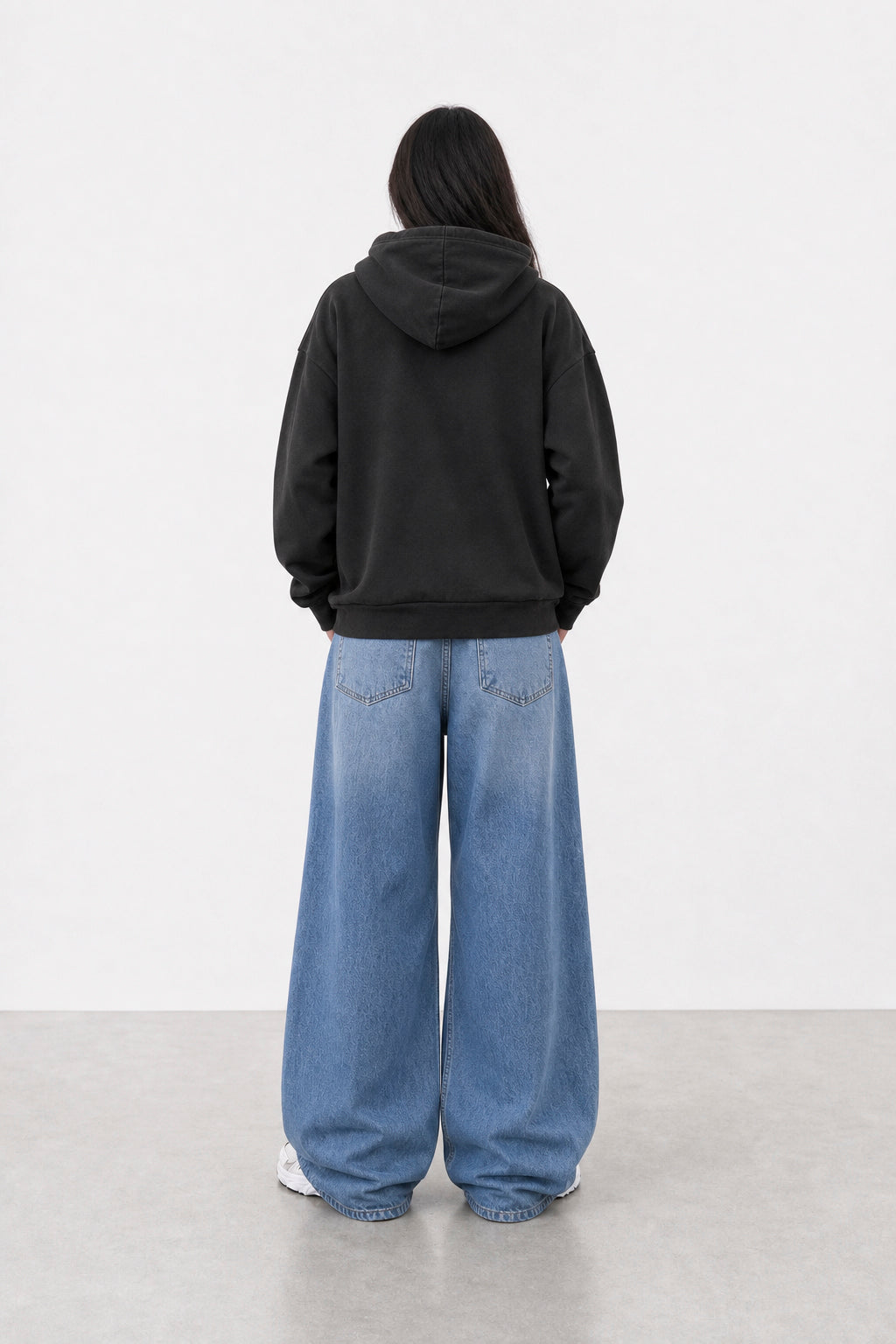 Jean Extra Wide Leg Light Blue Mujer