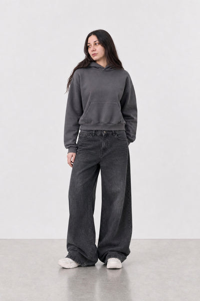 Canguro Wide Cut Frisado