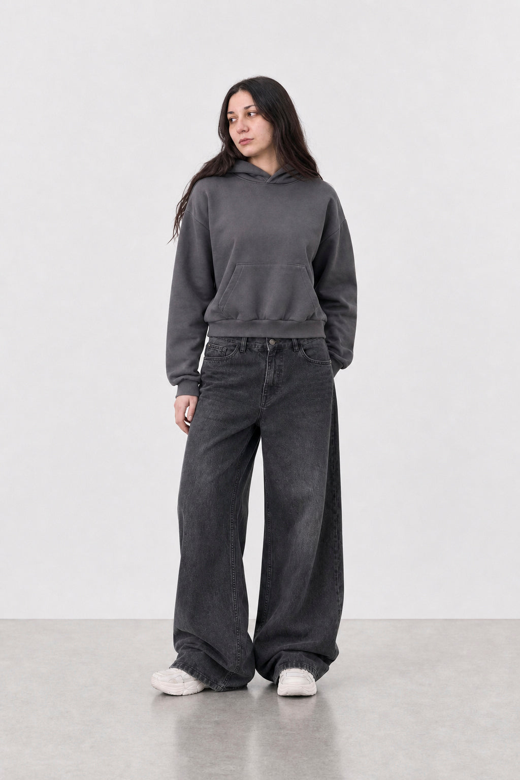 Canguro Wide Cut Frisado calce 2