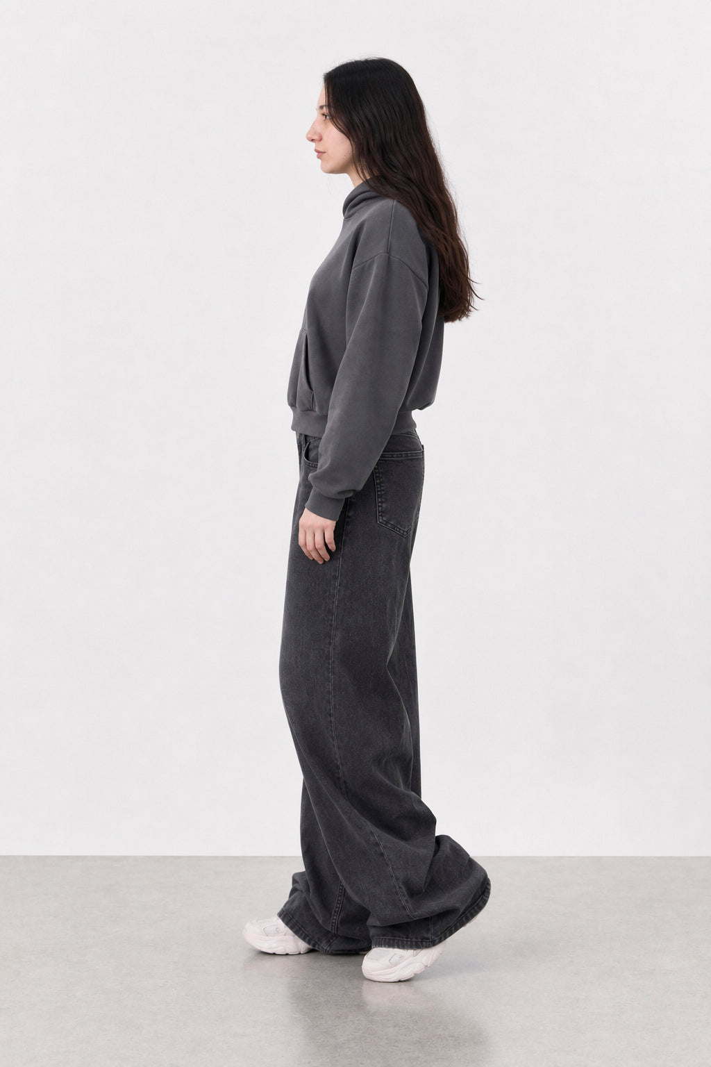 Canguro Wide Cut Frisado