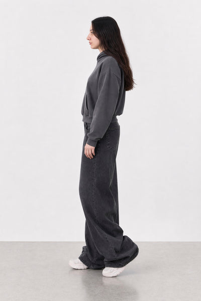 Canguro Wide Cut Frisado