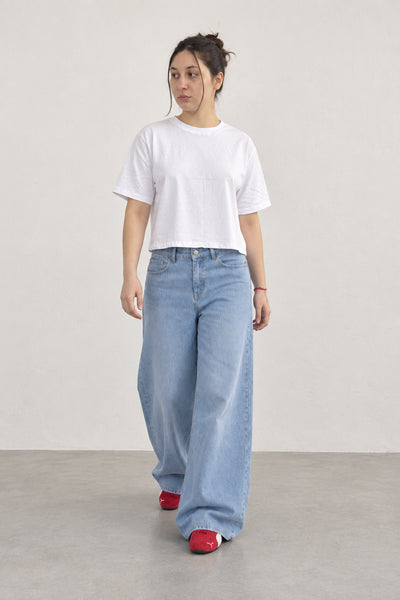 Remera Oversize Crop