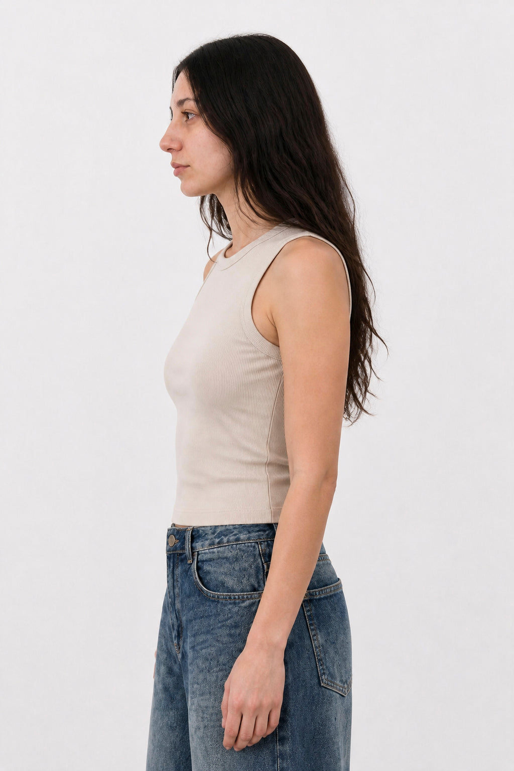 Top Ribb Midi