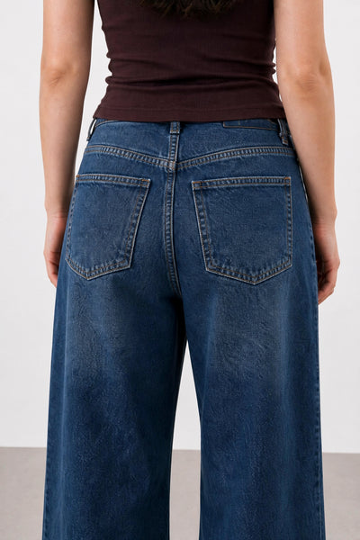 Jean Straight Blue Mujer