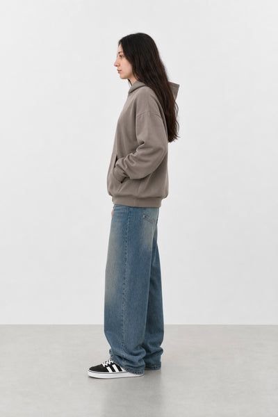 Jean Baggy Oxido Blue Mujer