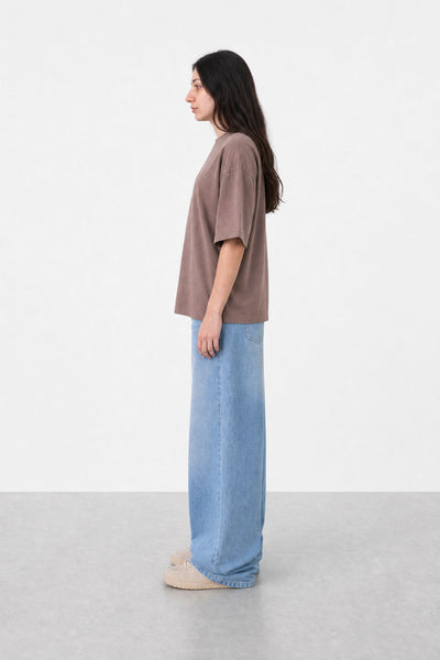 Jean Baggy Pale Blue Mujer