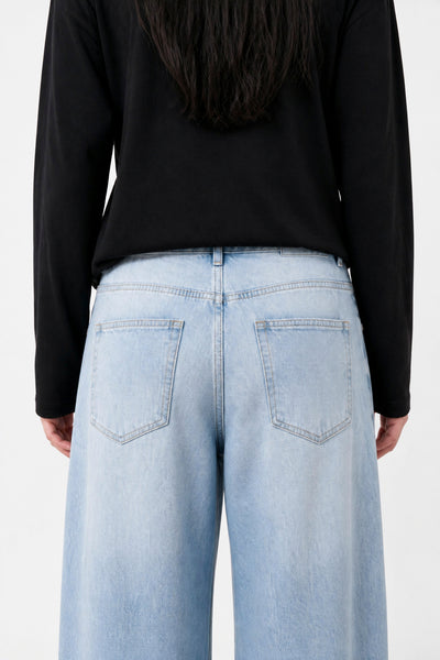 Jean Baggy Summer Blue Mujer