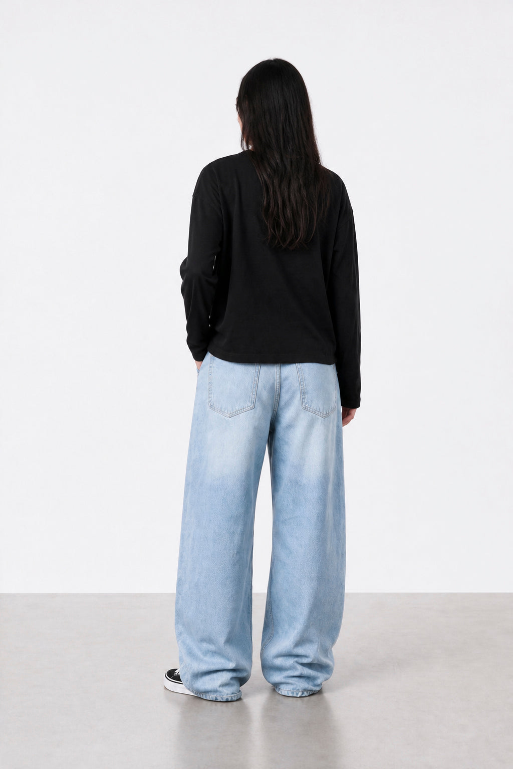 Jean Baggy Summer Blue Mujer
