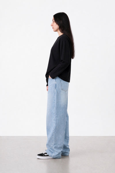 Jean Baggy Summer Blue Mujer