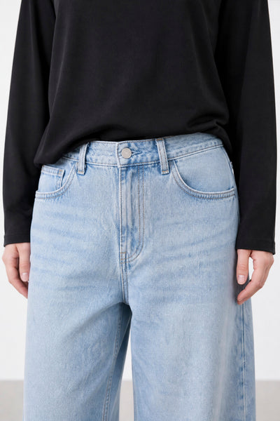 Jean Baggy Summer Blue Mujer