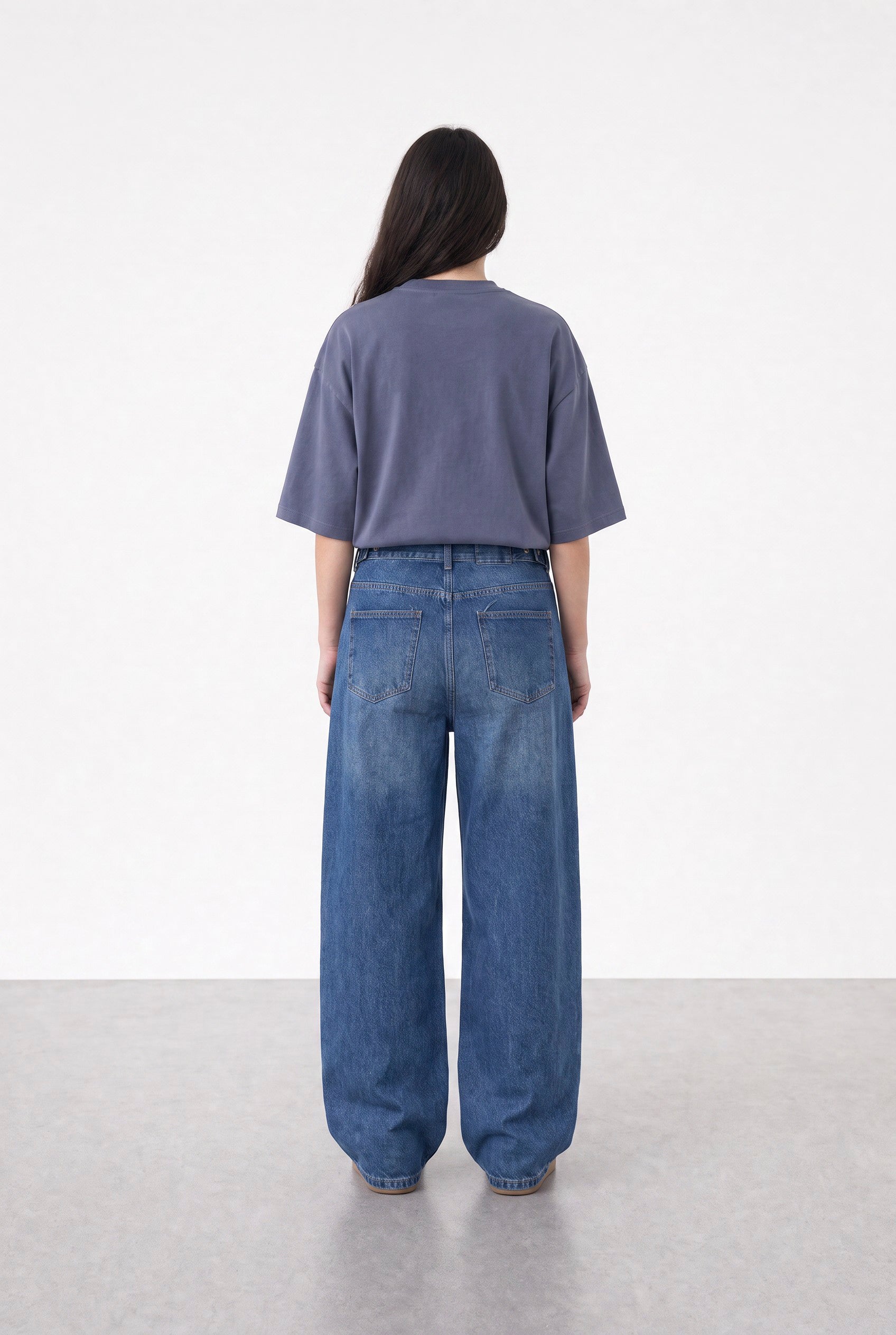 Jean Baggy Vers. Blue Mujer