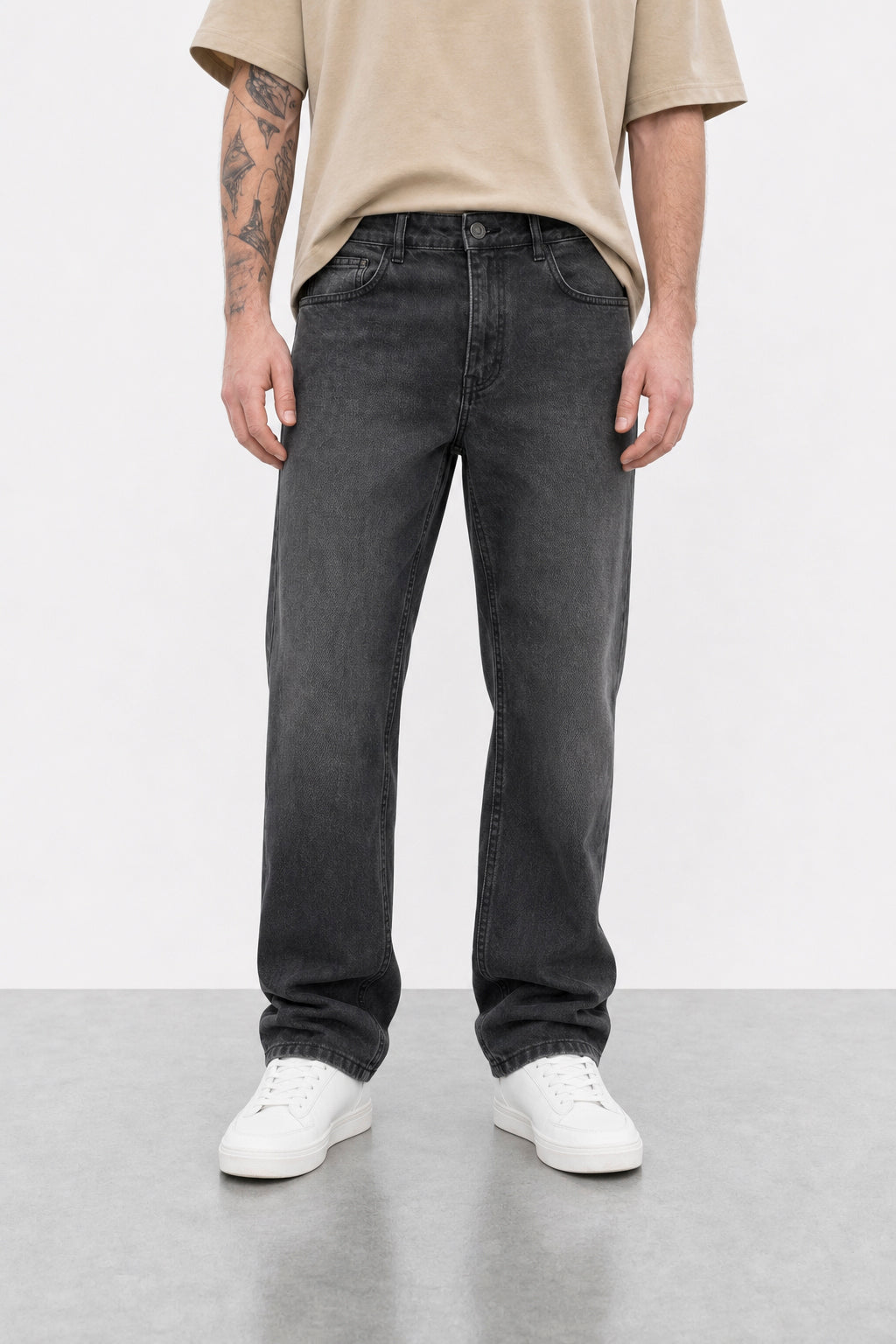Jean Straight Old Black Hombre