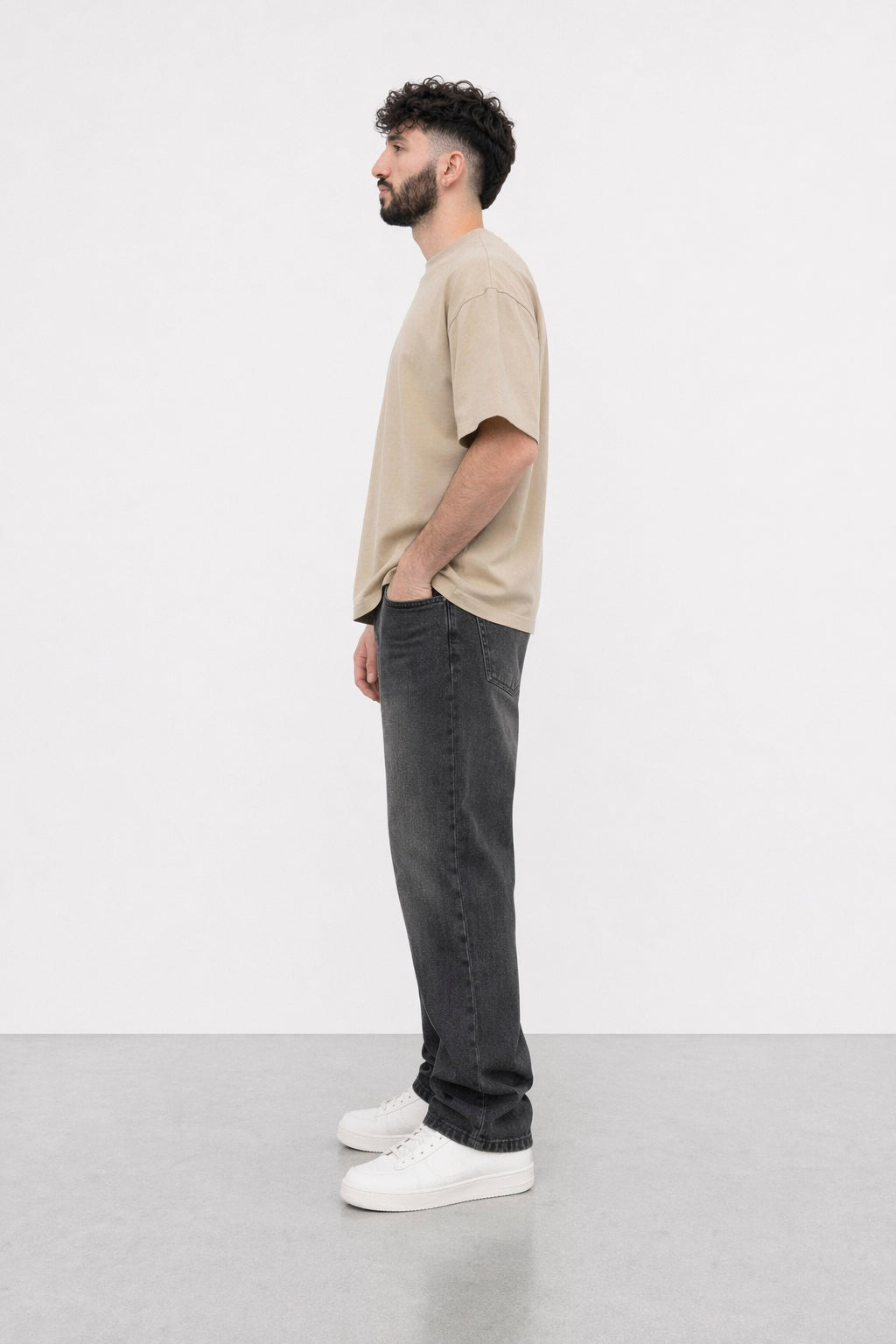 Jean Straight Old Black Hombre