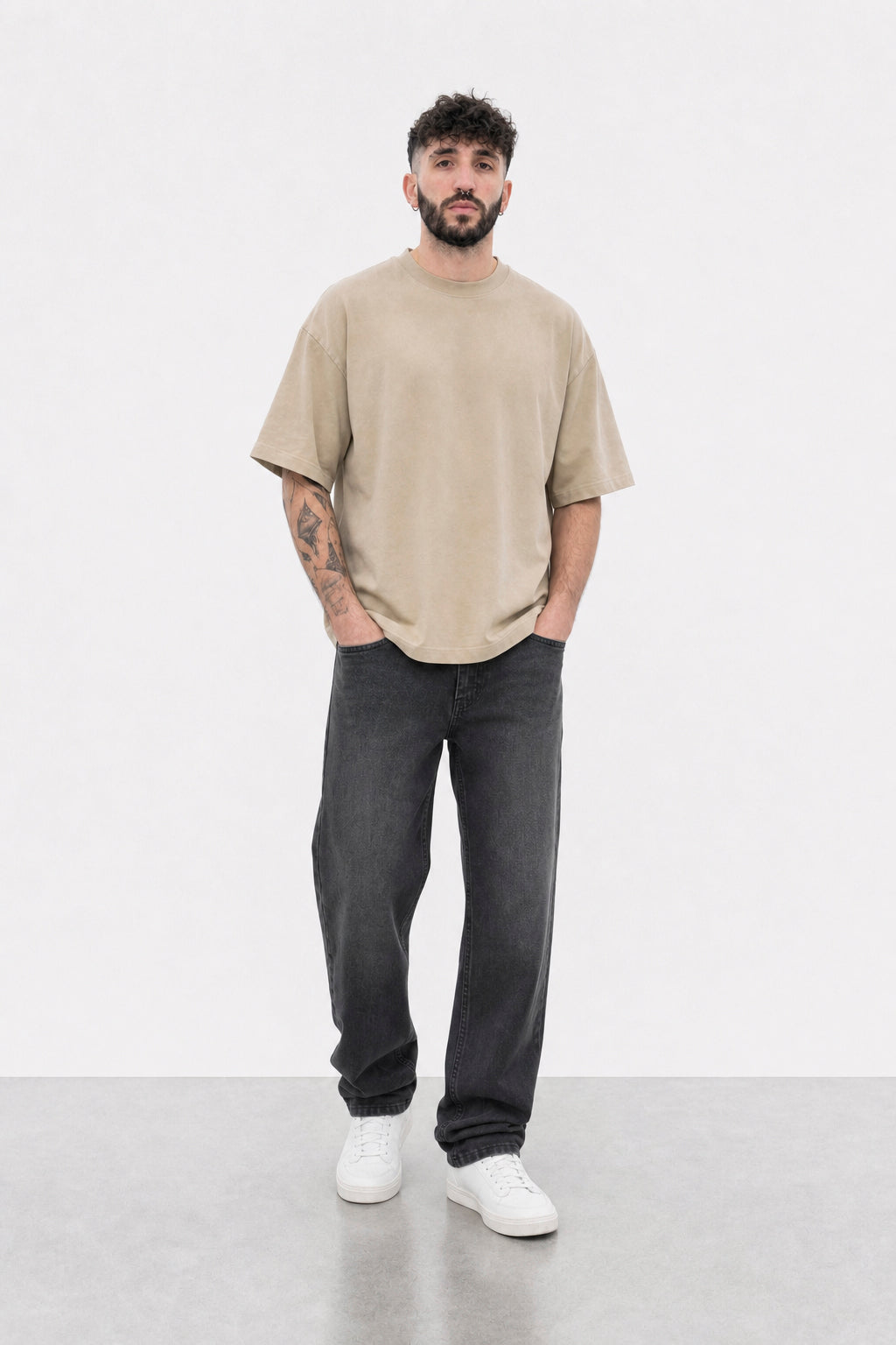 Jean Straight Old Black Hombre