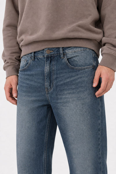 Jean Straight Vintage Blue Hombre