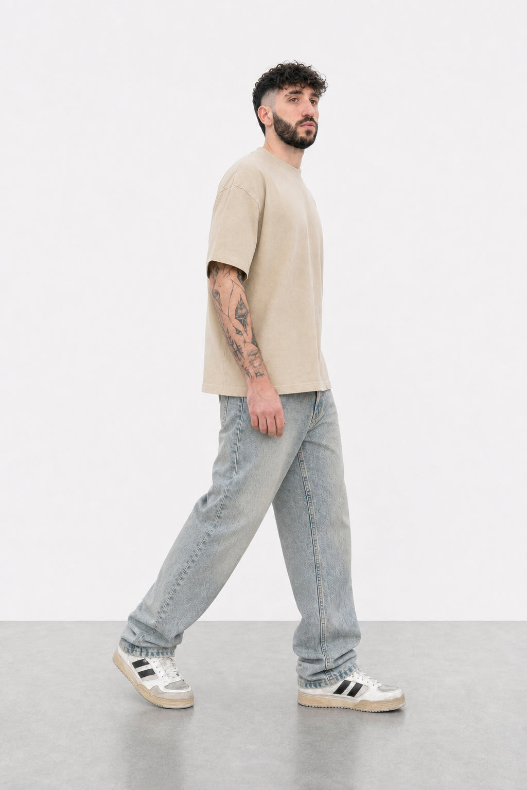 Jean Loose Oxido Blue Hombre