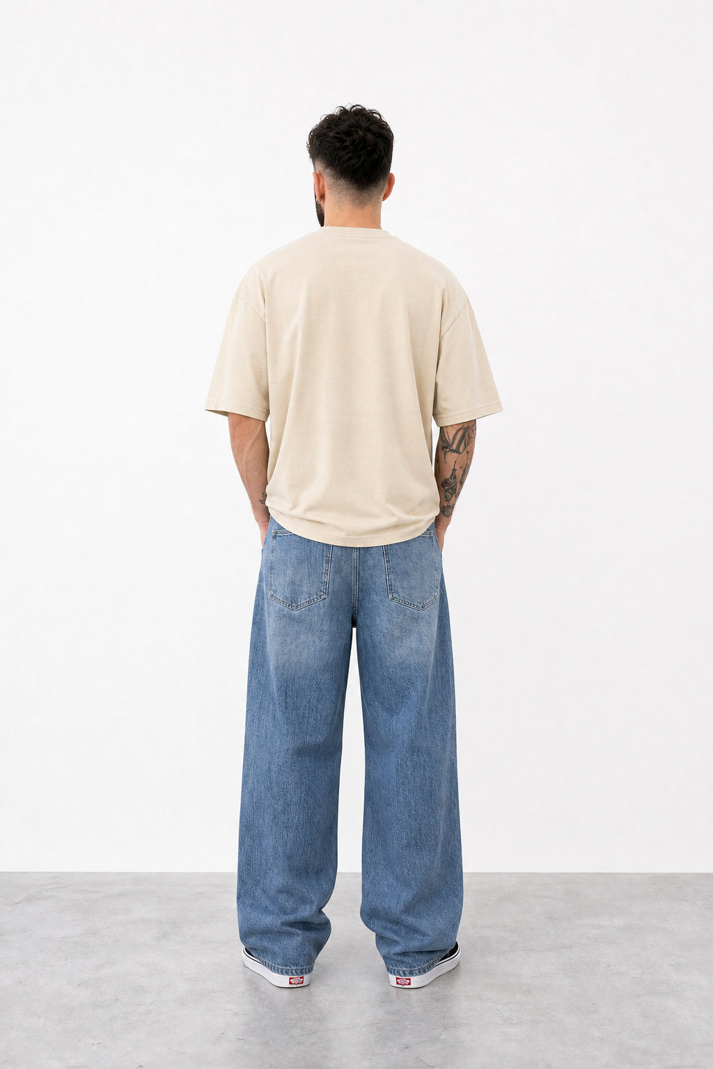 Jean Baggy Blue Hombre