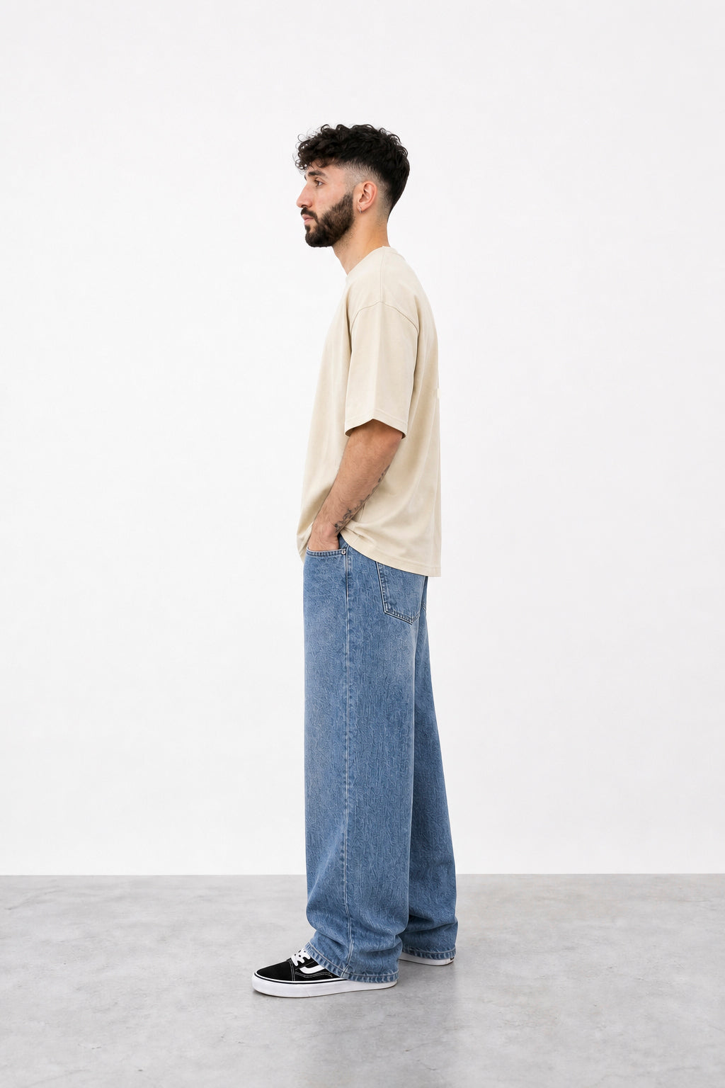 Jean Baggy Blue Hombre