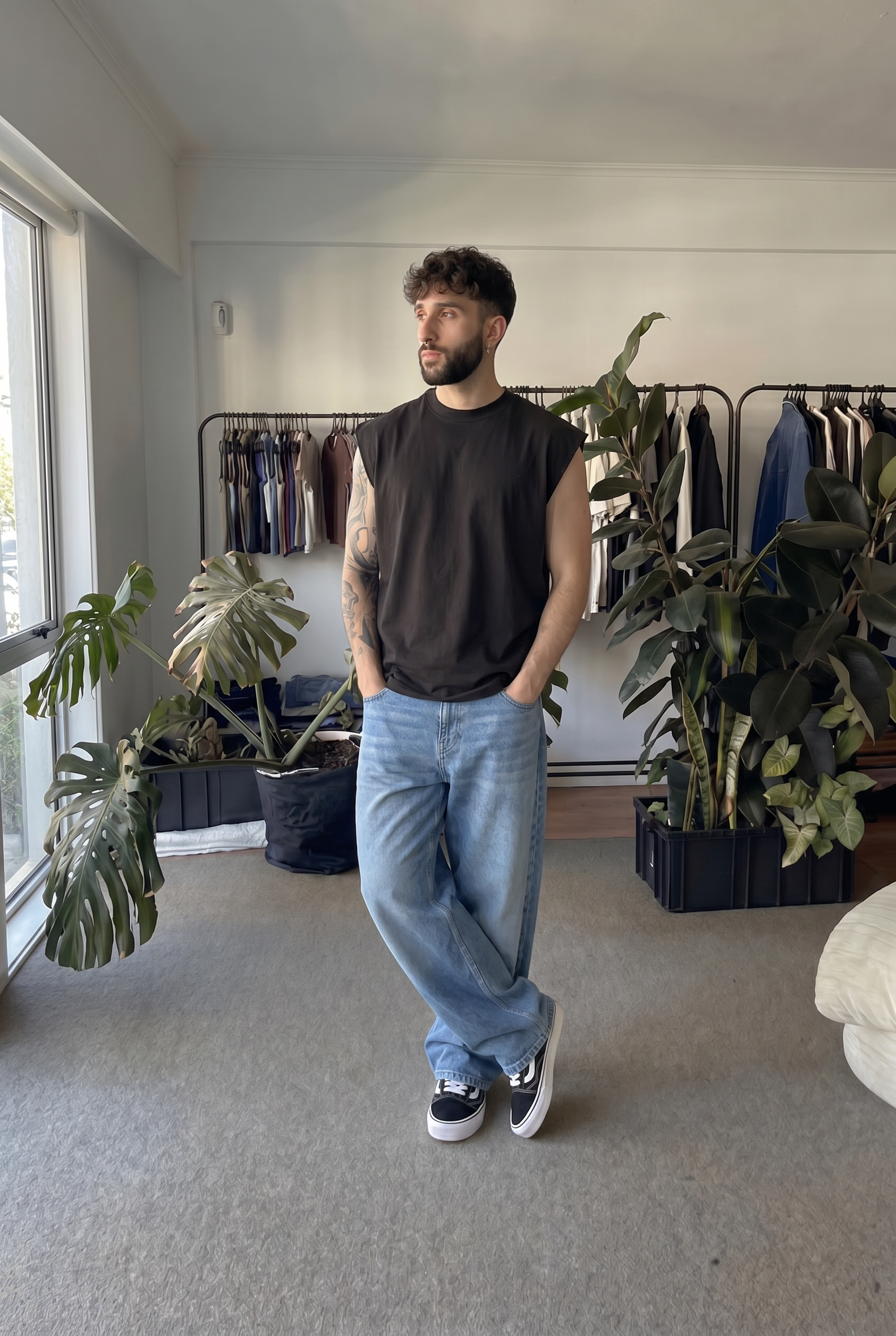 Jean Baggy Light Blue Hombre
