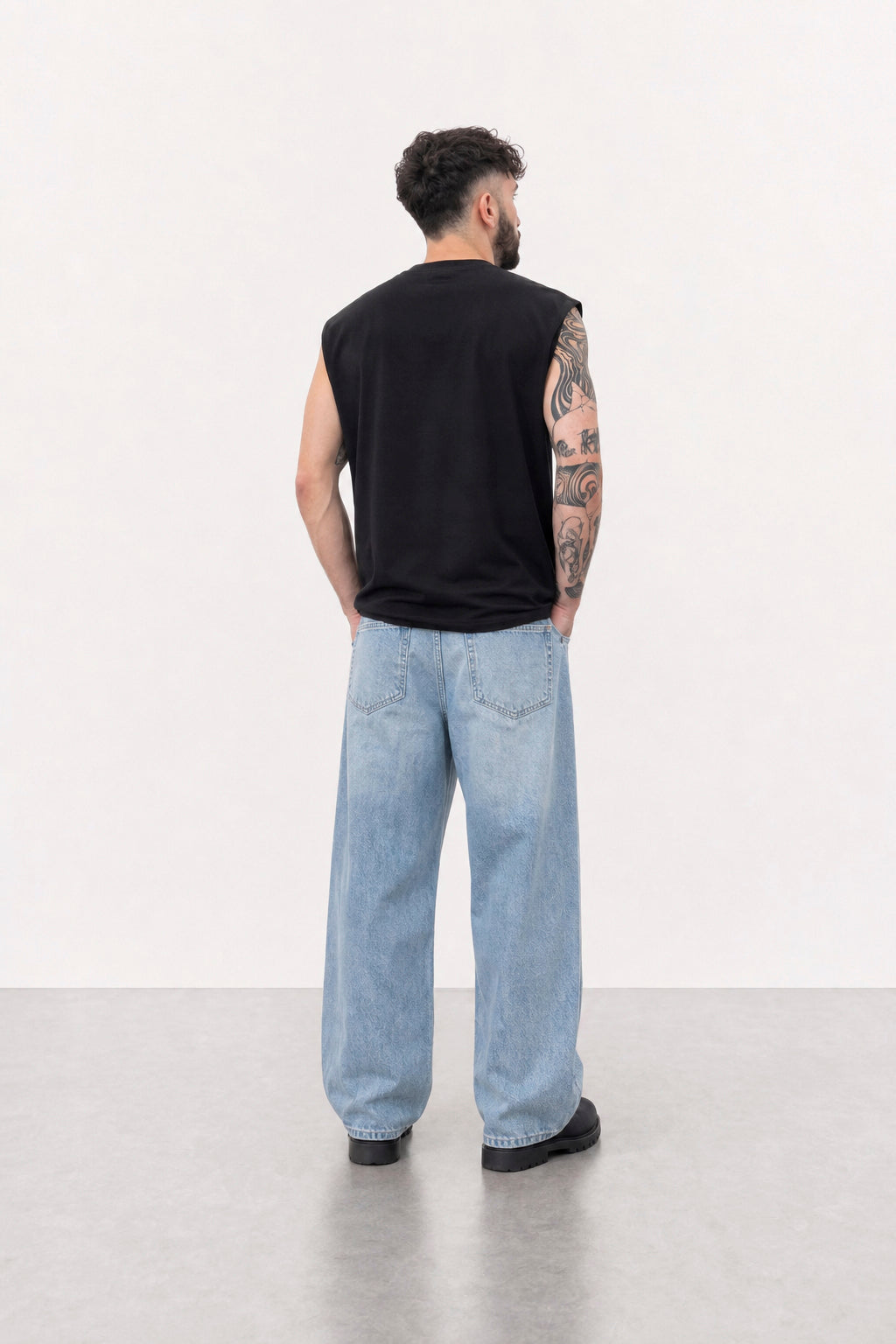 Jean Baggy Light Blue Hombre