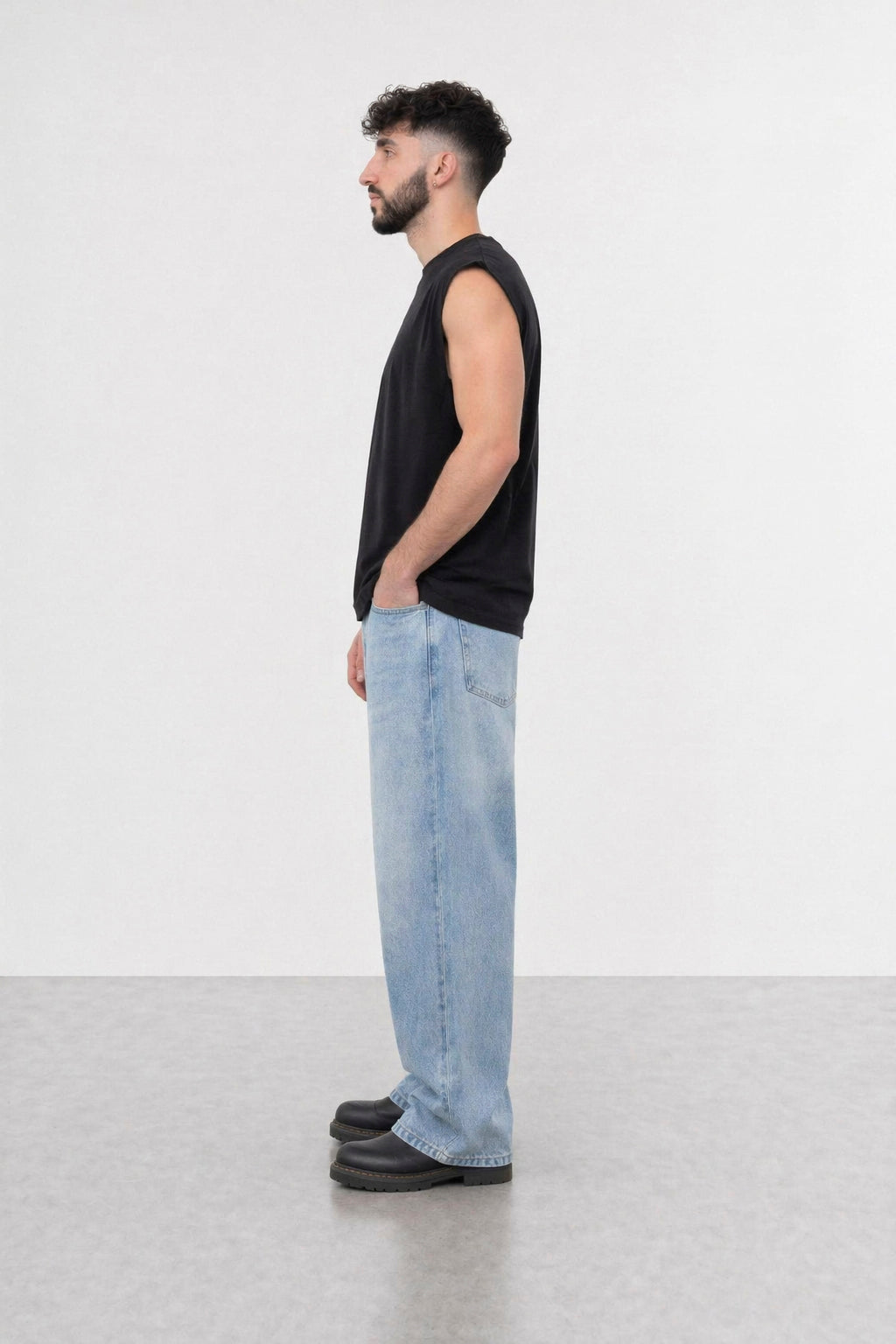 Jean Baggy Light Blue Hombre