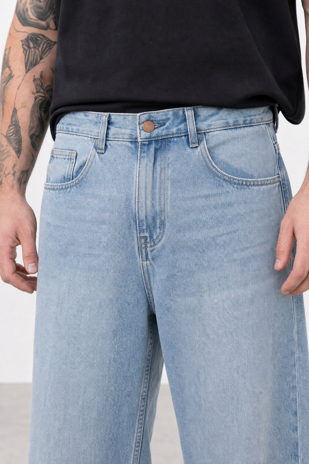 Jean Baggy Light Blue Hombre