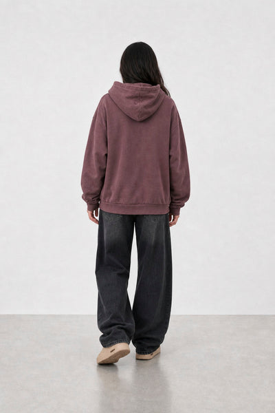 Canguro Oversize Frisado detalle