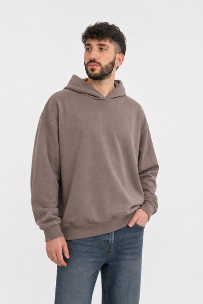 Hoodie Boxy Frisado