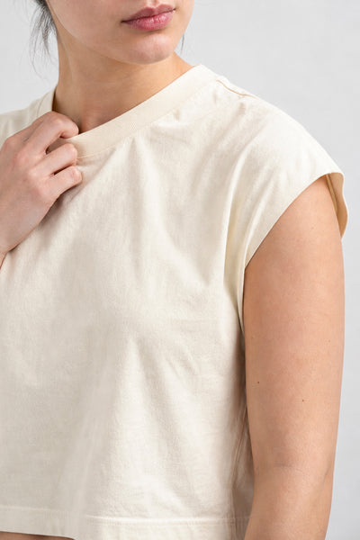 Remera Crop Sin Mangas