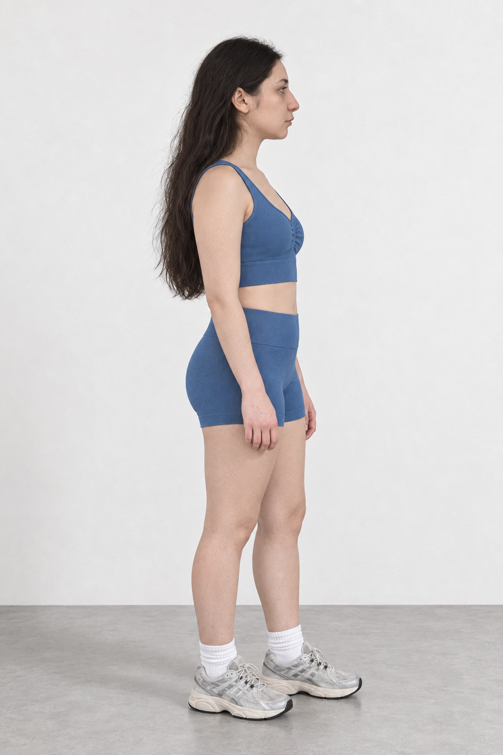 Sport Bra Bretel Grueso Boost - Azul