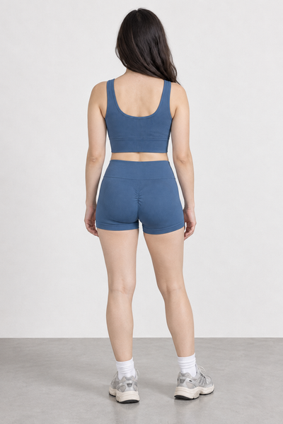 Sport Bra Bretel Grueso Boost - Azul