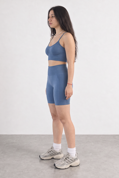 Sport Bra Bretel Fino Boost - Azul