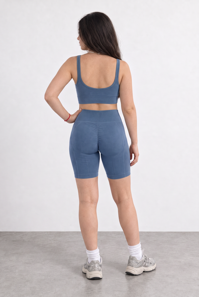 Sport Bra Bretel Fino Boost - Azul