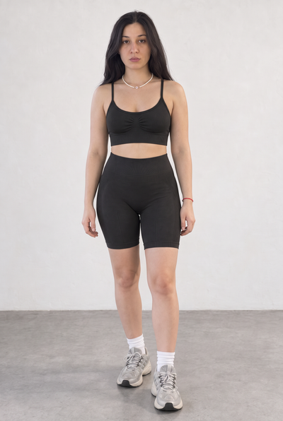 Sport Bra Bretel Fino Boost - Negro