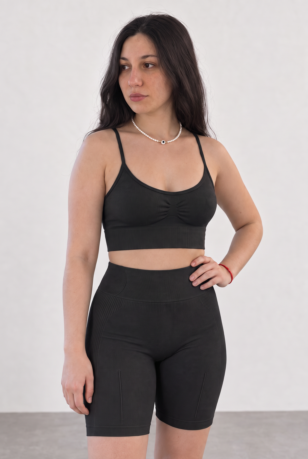 Sport Bra Bretel Fino Boost - Negro