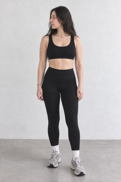 Sport Bra Top - Negro