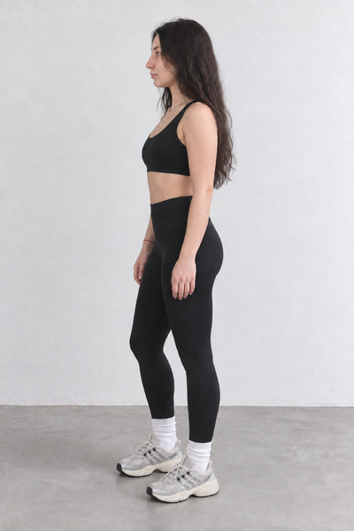 Sport Bra Top - Negro