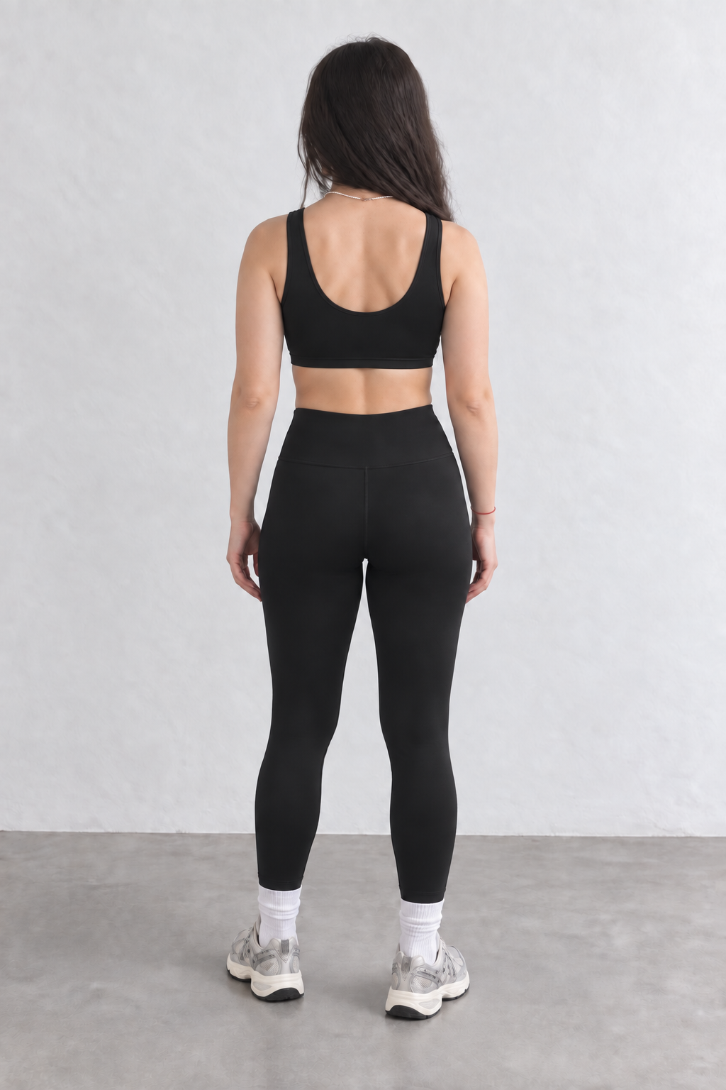 Sport Bra Top - Negro