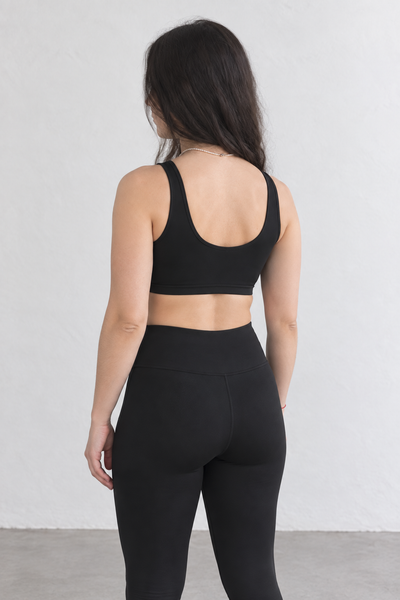 Sport Bra Top - Negro