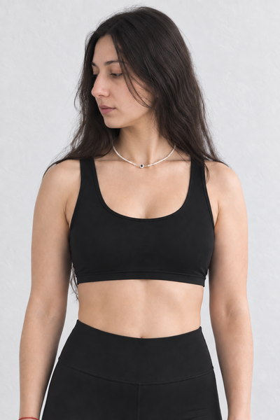 Sport Bra Top - Negro