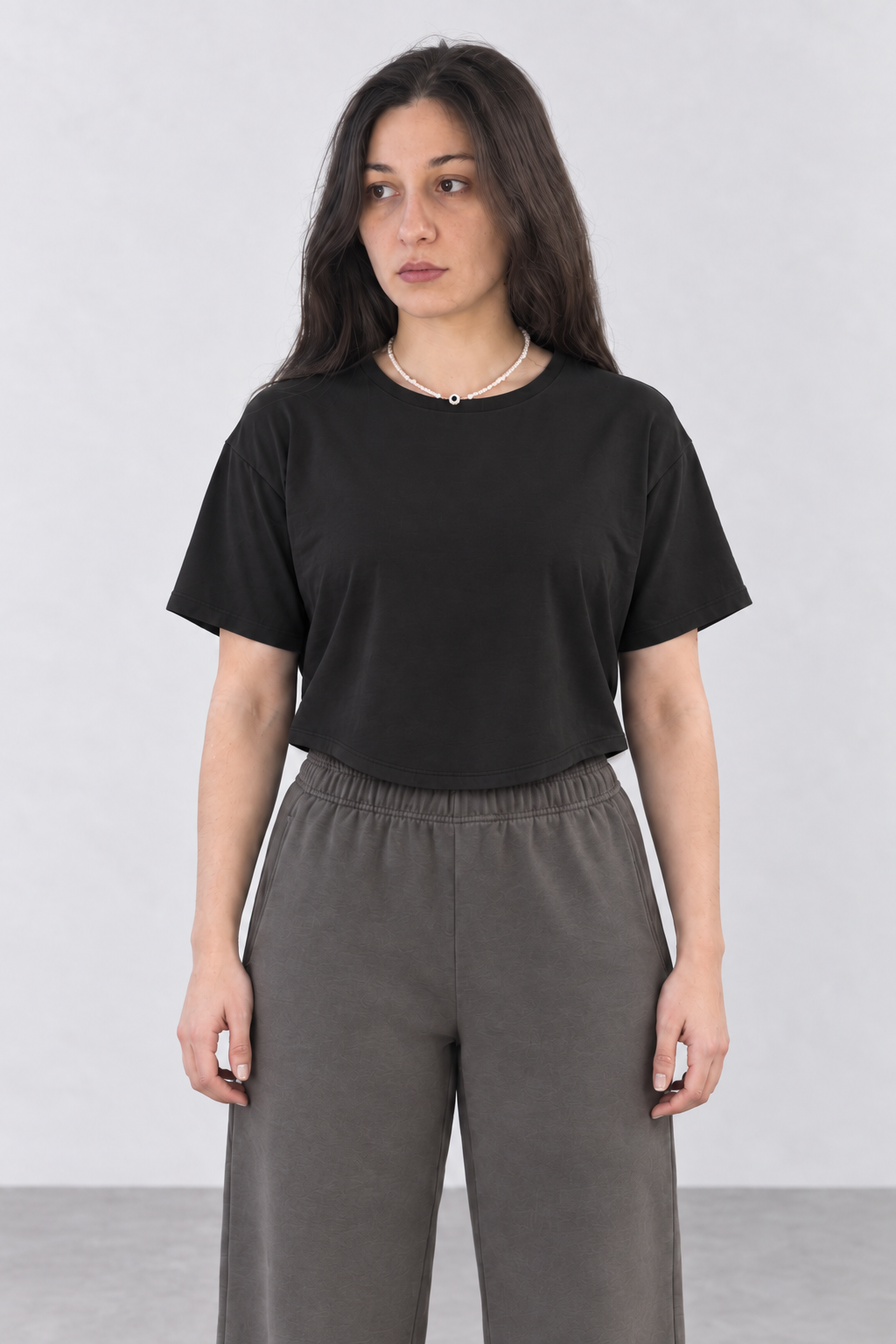 Sport Tee Loose - Negro