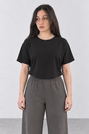 Sport Tee Loose - Negro