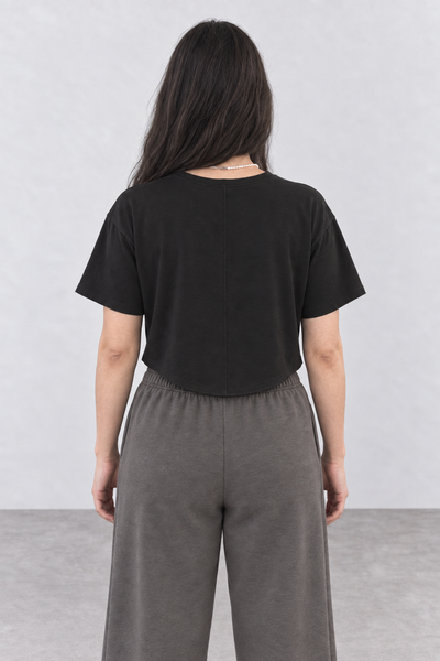 Sport Tee Loose - Negro