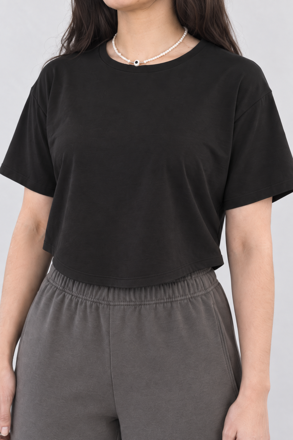 Sport Tee Loose - Negro