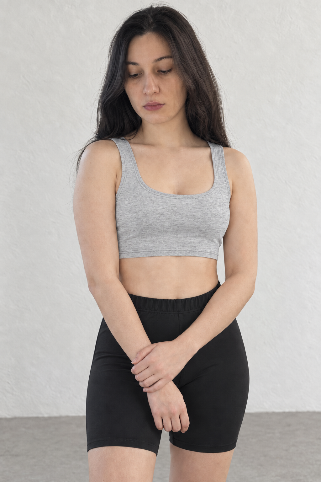Sport Crop Top - Melange