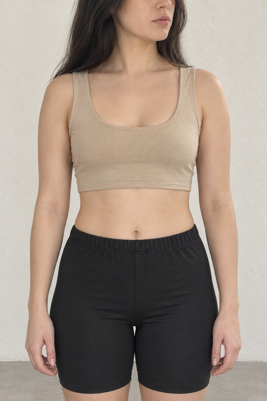 Sport Crop Top - Cuban Sand