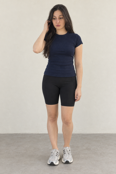Sport Baby Tee - Negro