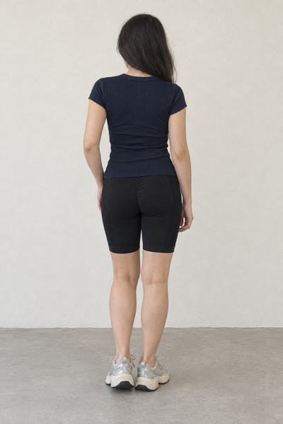 Sport Baby Tee - Negro