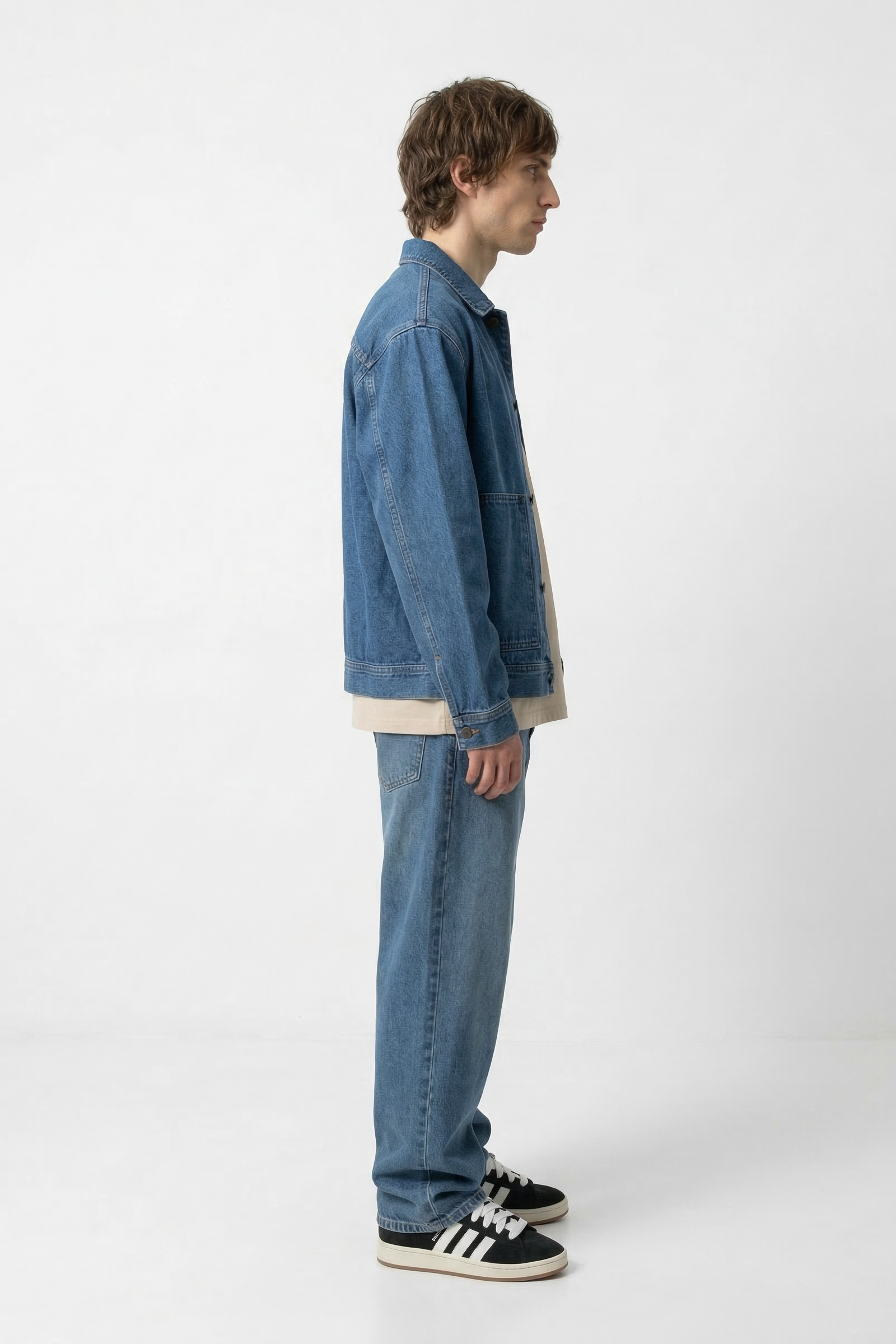 Campera de Jean Blue Hombre