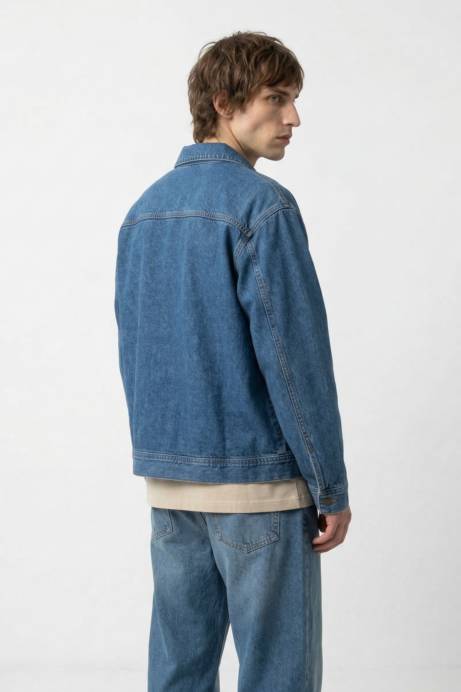 Campera de Jean Blue Hombre